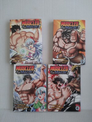 Muscles Are Better Than Magic ! English Manga Volumes 1-4