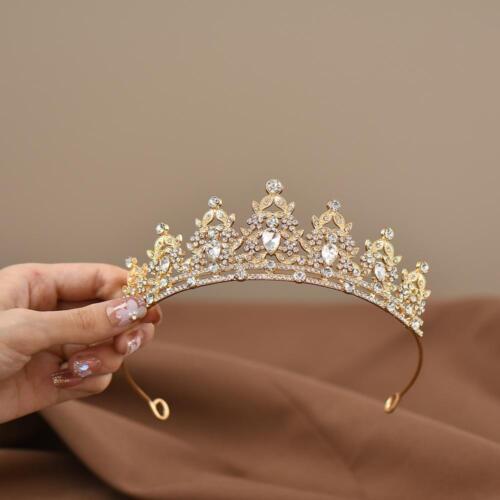 Kinder Prinzessin Krone Diadem, Kristall Haarschmuck für Tanz & Geburtstag Gif - Bild 27 von 30
