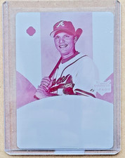 2006 UD Ultimate Collection #144 Martin Prado SP RC Magenta Printing Plate 1/1