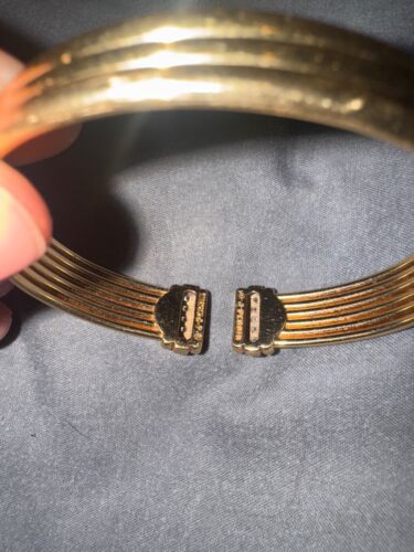 gold bracelet 18k very nice super hard to come by o.j Perrin bracelet 30 grams
