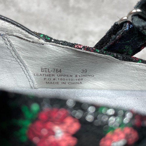 Alegria Belle Mary Jane Floral Women's Clog Adjustable Double Strap EU 39 US 9 - Picture 14 of 15