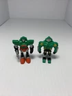 Vintage 1994 Soma Rubber Sonic Rangers Mini Robot Warriors Lot of 2 Figures