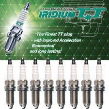 Genuine DENSO Iridium Tt Spark Plug 8PCS for Lexus GS F/ IS F/ LC500/ RC F