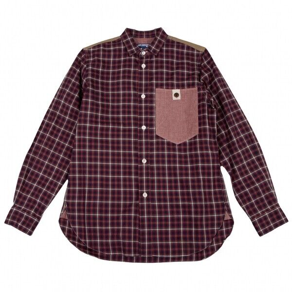 JUNYA WATANABE MAN COMME des GARCONS Switching Check Shirt JUNYA WATANABE MAN COMME des GARCONS Switching Check Shirt