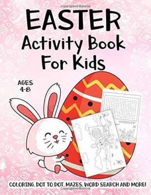 Easter Activity Book For Kids Ages 4-8: A Fun Kid Workbook Game For Learn - GOOD