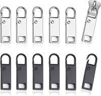 12 StüCk ReißVerschluss Zipper, Ersatz Zipper FüR ReißVerschluss Metall, Univers
