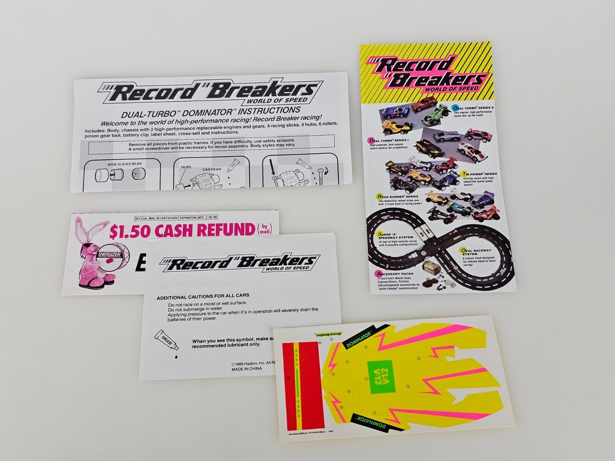 Dominator Dual Turbro Series 1 Record Breakers World of Speed 1989