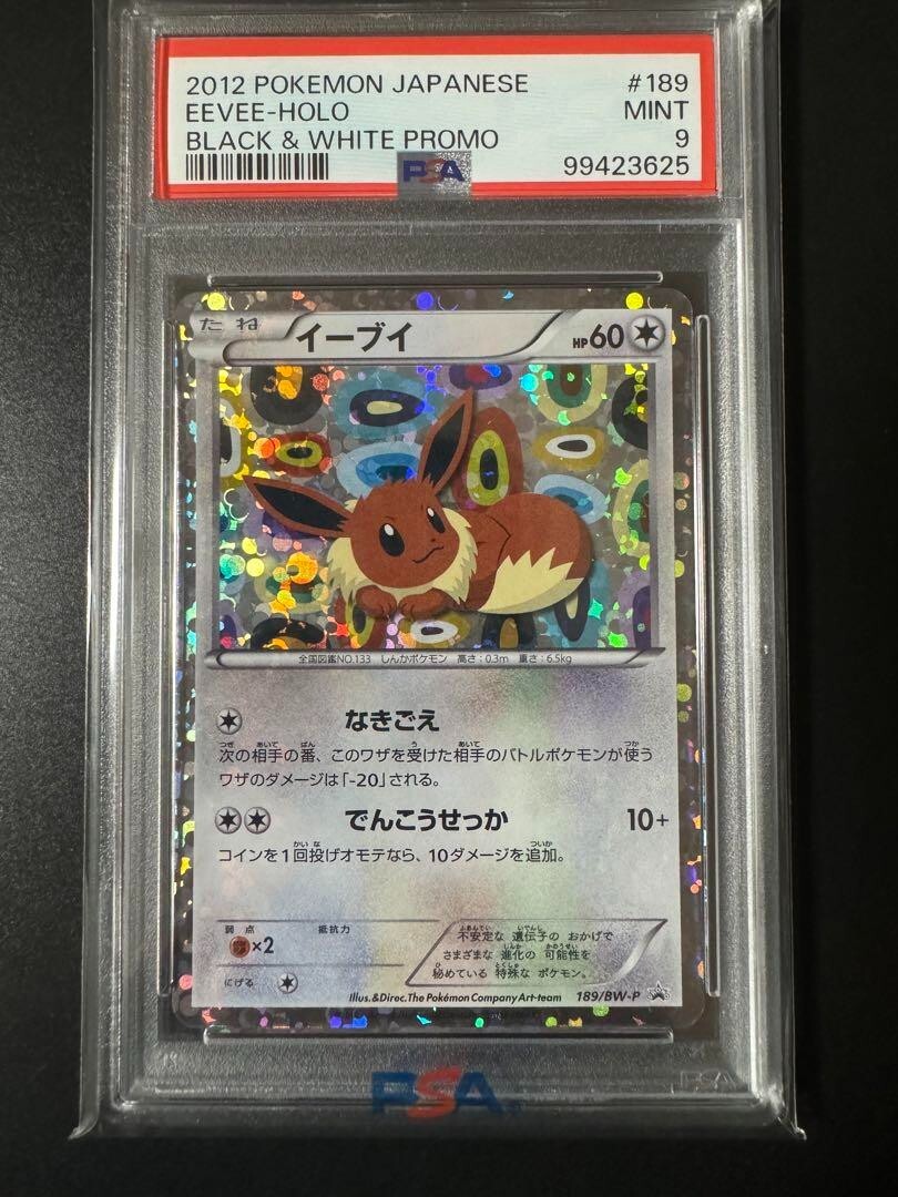 (世界に1枚のみ) イーブイ 189/BW-P プロモ (ARS10＋) イーブイ(P)(189-BW-P)｜ポケカ通販サイト【Cardshop Serra】
