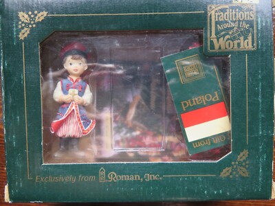 1998 Traditions Of The World (Roman Inc.) POLAND  87041 2 PC SET GALLERIA LUCCHE