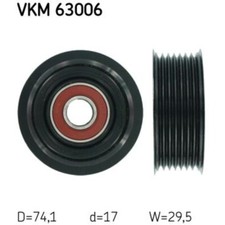 SKF Umlenk Führungsrolle Keilrippenriemen für Honda Accord VIII 2.4i 2.0