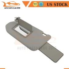 Left Driver side Gray Car Sun Visor With Lamp for Infiniti JX35 2013 96401-9PB0A