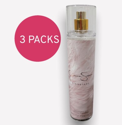 Jessica Simpson Signature For Women 8.0 oz Body Mist Spray Lot Of 3 Pieces