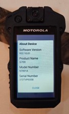 Motorola Si500 Si700 N7001A VRSM Body Cam Video Speaker Microphone