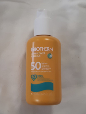 BIOTHERM Waterlover Sun Milk Sonnenmilch unsichtbar 200 ml LSF50 /EBOE