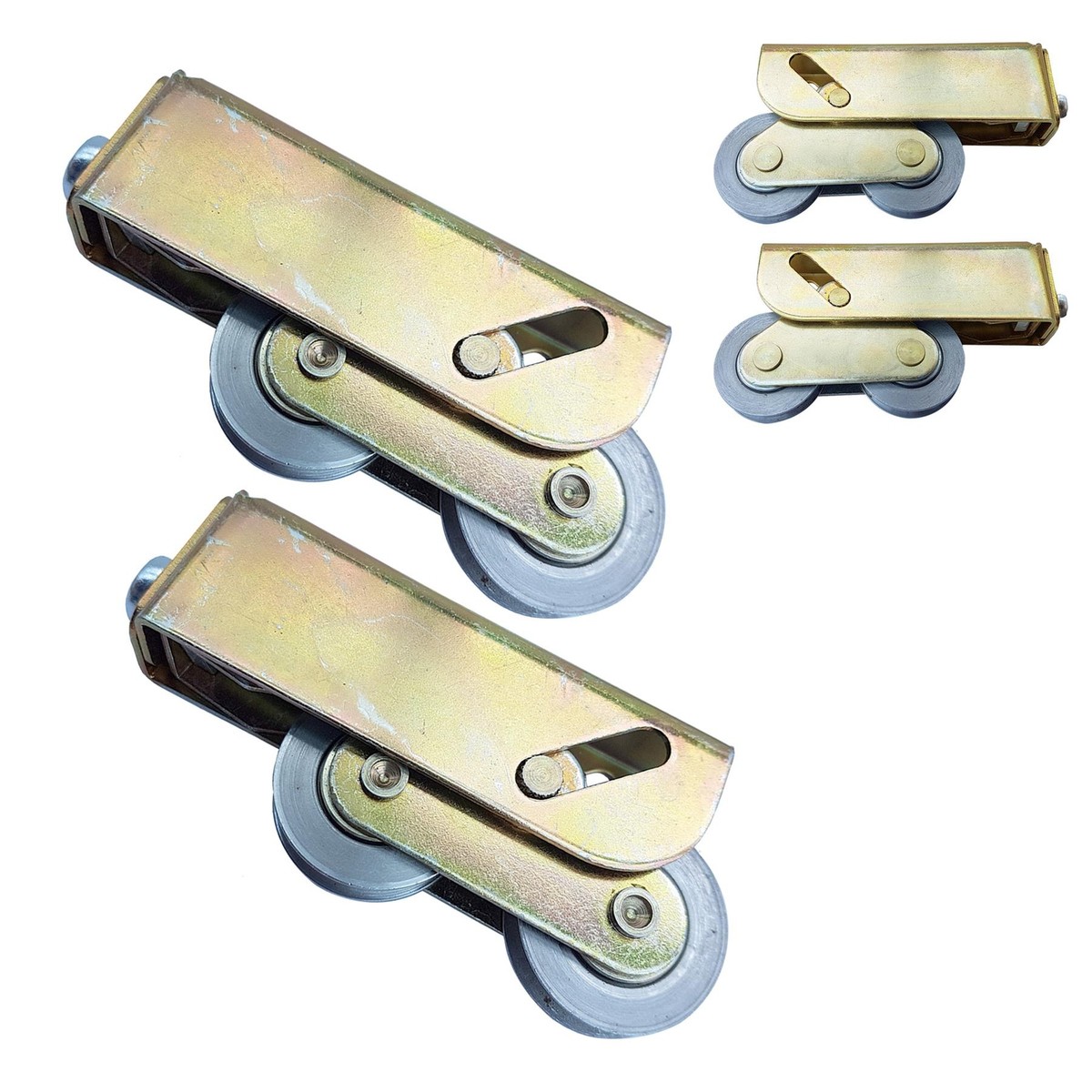 Pair Of Tandem Sliding Patio Door Roller Wheels - 32mm For Aluminium, Upvc, Or Timber Doors 8 thumbnail image