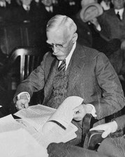Portrait Of Andrew W Mellon - Former Secretary Of The Treasury 1935 Old Photo