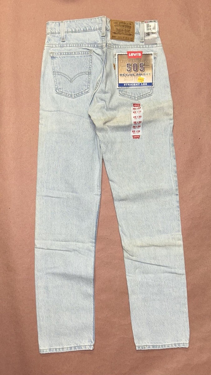 Levis 505 66前期29/32 Levis 505 66前期29/32 Levis 505 Jeans New Mens Regular Fit