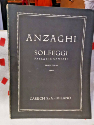 Gesprochene und gesungene SOLFEGGI-ANZAGHI MIT MUSIKTHEORIE ERSTER KURS 