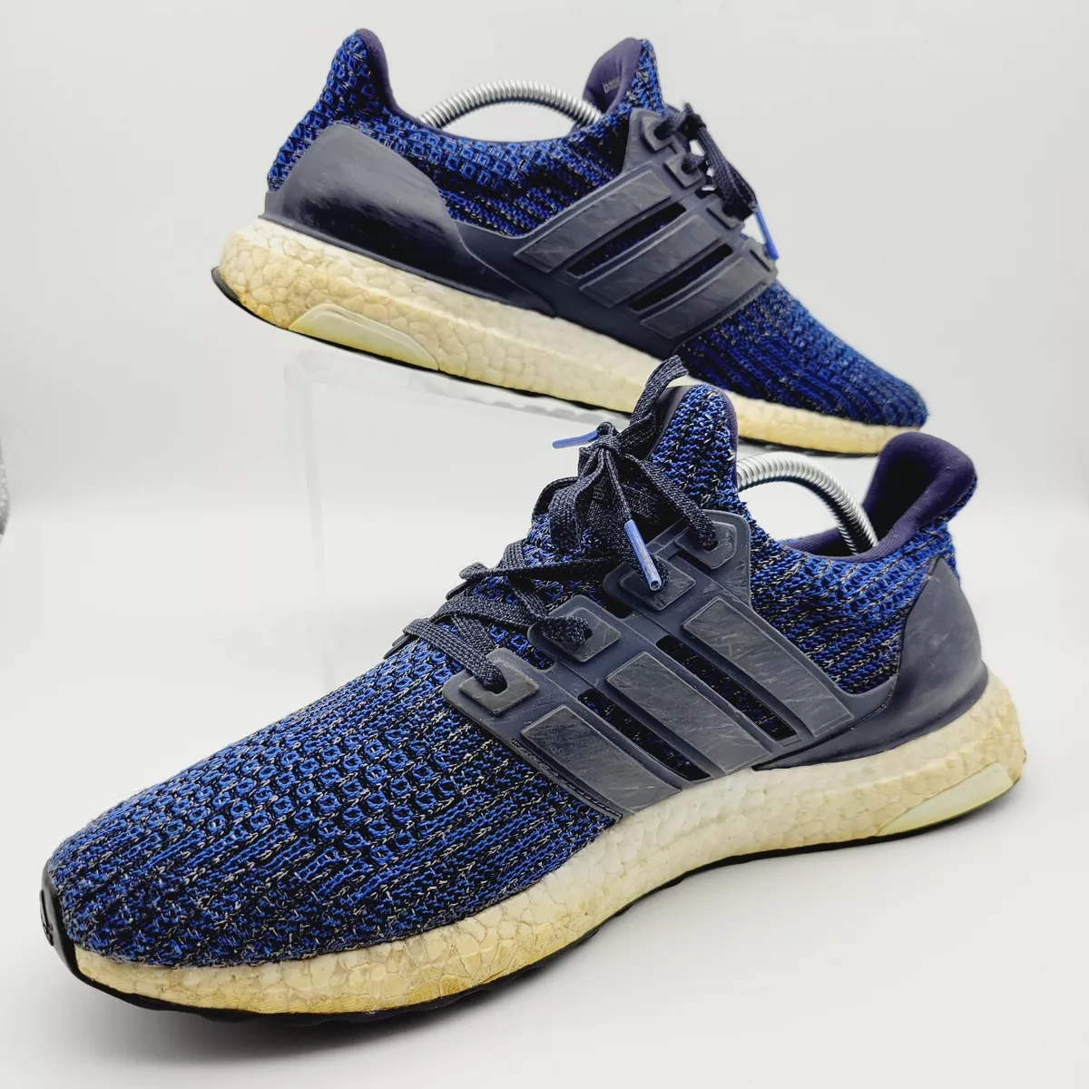 Adidas Ultra Boost 4.0 DNA Shoes Blue CP9250 Running PrimeKnit Mens 10