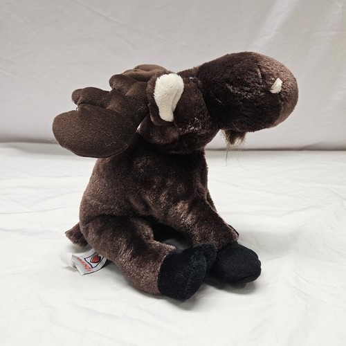 Ganz Brown Moose 7.5 Inches Plush Stuffed Animal Toy - Picture 4 of 10