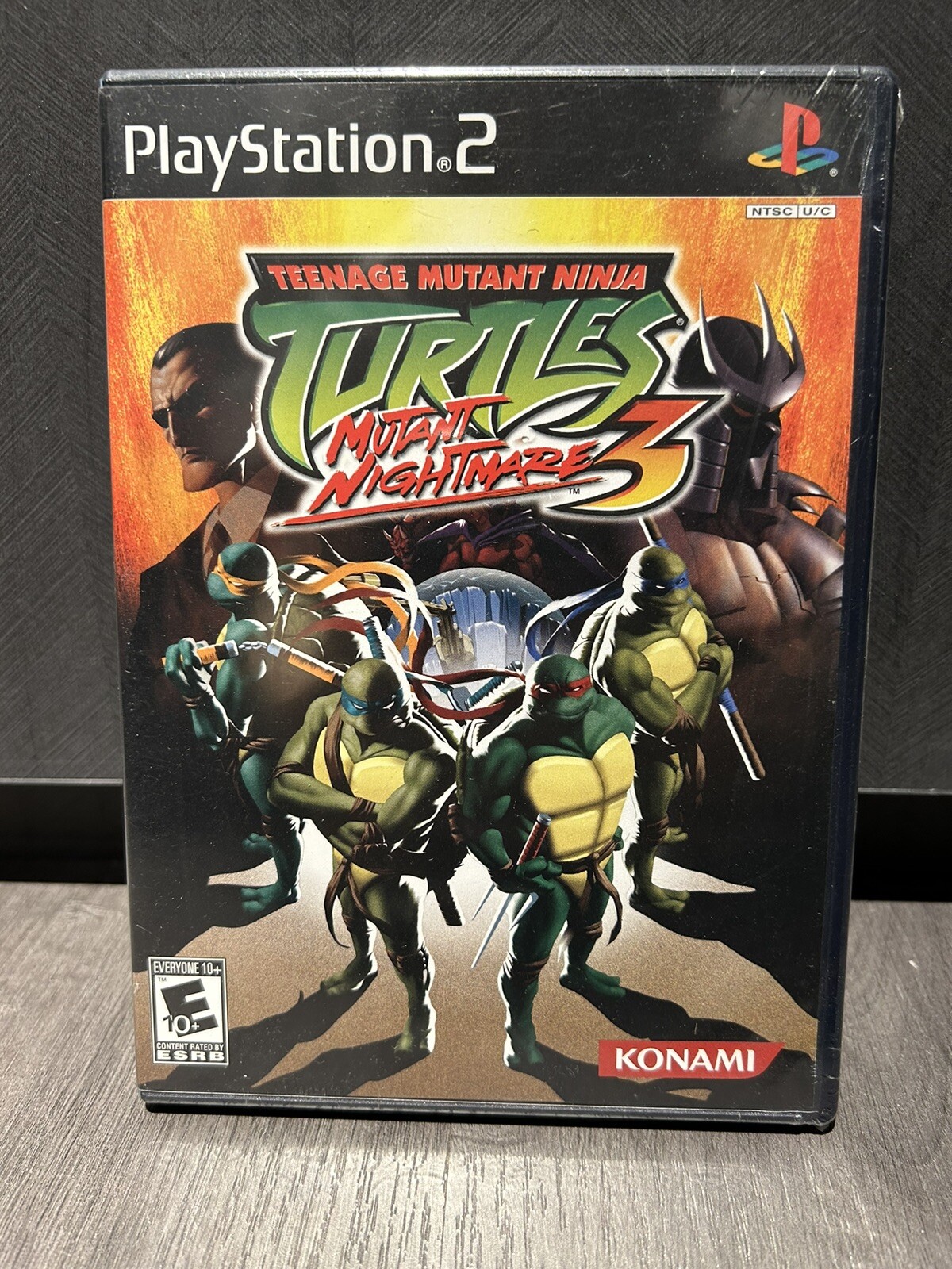 Teenage Mutant Ninja Turtles 3 Mutant Nightmare PS2 Game TMNT New Sealed
