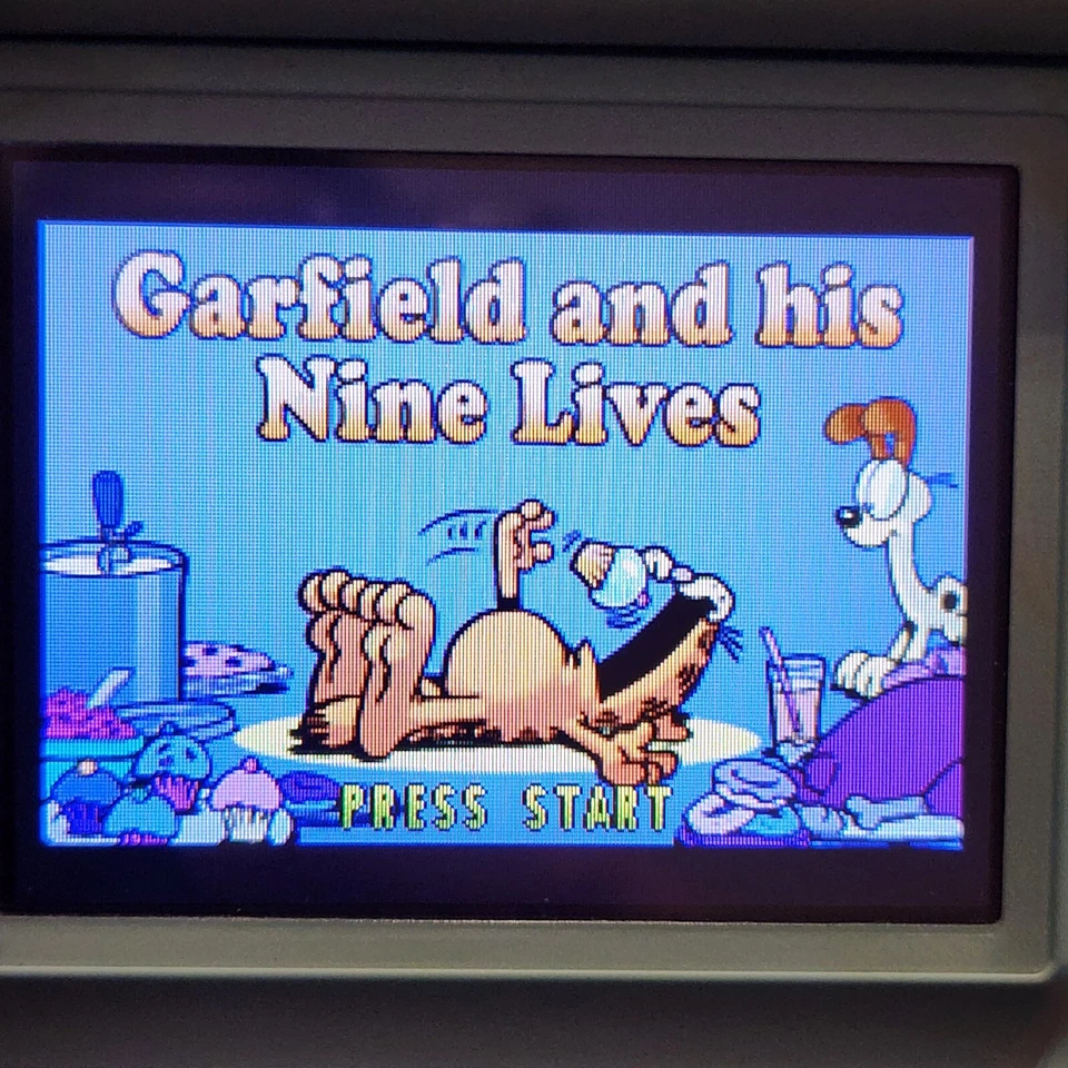 Garfield & His Nine Lives (Nintendo GBA) Cart. ONLY - Authentic & TESTED - Image 3 of 4