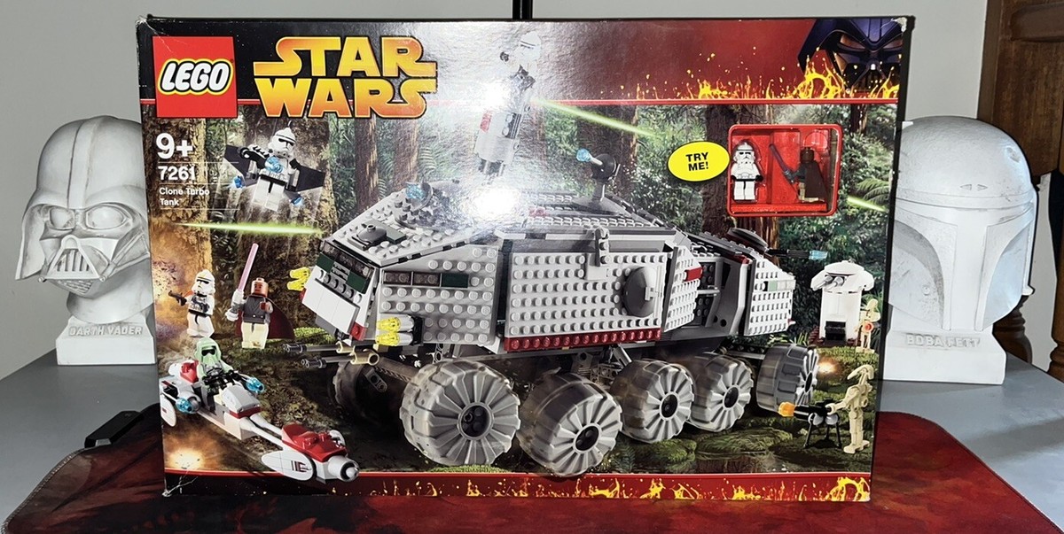 Lego 7261 Lego Clone Trooper Turbo Tank Lego Star Wars 7261 Clone