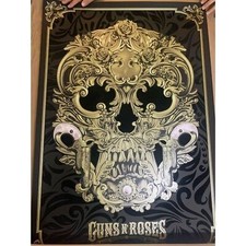 Guns N' Roses Anthony Petrie Flocked BNG Art Print 24 x 36 rock Limited NEW RARE