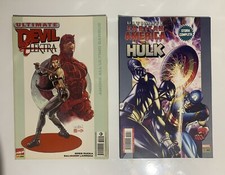 Marvel Crossover ULTIMATE Devil ELEKTRA + ULTIMATE Capitan America e Hulk