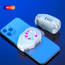 Portable Mini Phone Cooler Fan for Mobile Gaming Fast Cooling Radiator USB Power