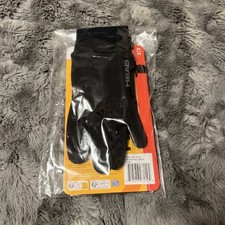 Head Men's Touchscreen Stretch Fleece Running Gloves Black NWT Size M
