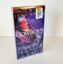 The Cowboys VHS Tape Westerns John Wayne NEW SEALED
