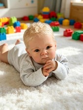 18 Inch Realistic Silicone Reborn Boy Baby Doll Full Body Toddlers New