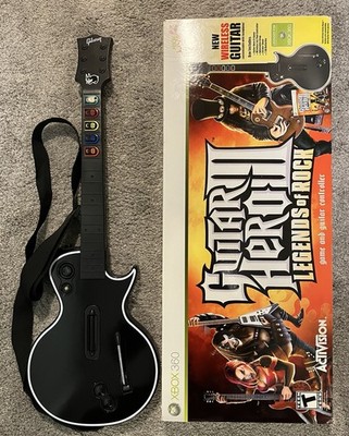Guitar Hero III: Legends of Rock Guitar (Microsoft Xbox 360) No Game Tested