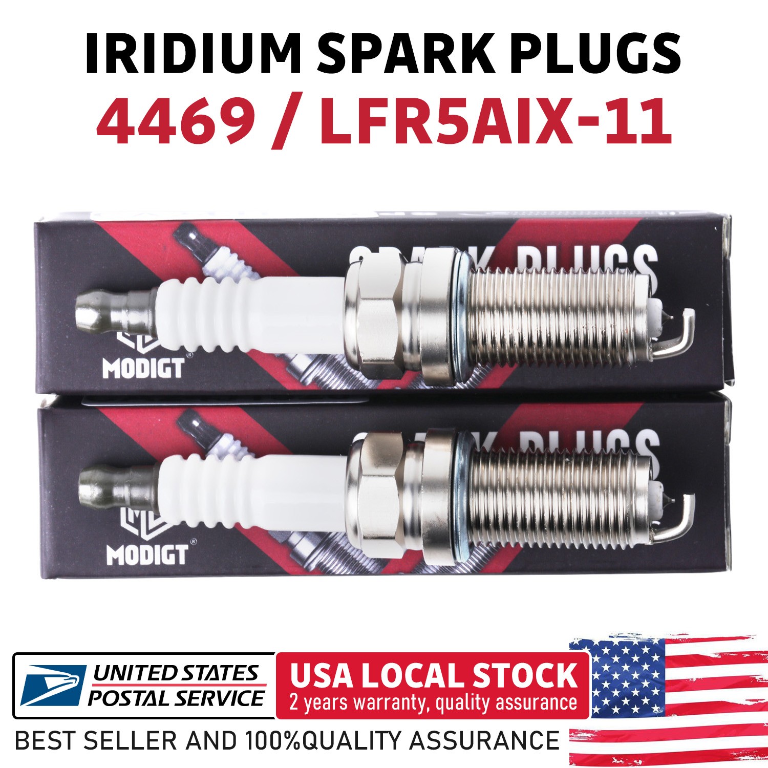 4PCS For NGK 4469/LFRSAIX-11 Spark Plugs Iridium For Ram 3500  2500 5.7L 11-18