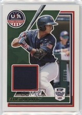2022 USA Baseball Stars & Stripes Materials Gold 61/99 Sebastian David tj1