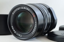 [OTTIMO come nuovo] Contax Carl Zeiss G Sonnar T* 90 mm F2.8 obiettivo nero G1 G2 7023#J0123F