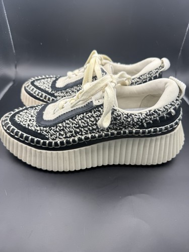 Dolce Vita Dolen Leather & Crocheted Women’s Platform Sneakers~Sz 5.5, EUC - Picture 4 of 17