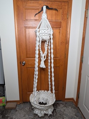 large Macrame, Huge , 74'' Long
