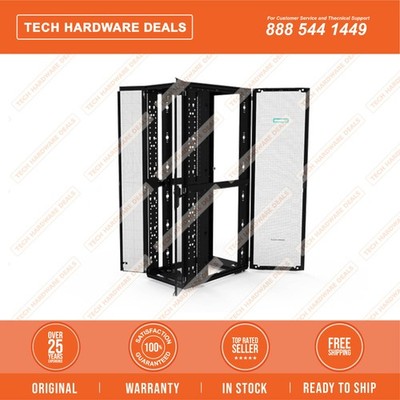 P9K08A    HPE 42U 600mmx1075mm G2 Kitted Advanced Shock Rack with Side Panels an