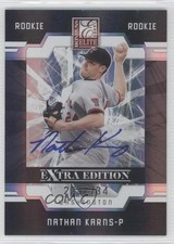 2009 Donruss Elite Extra Edition Rookie 233/734 Nathan Karns #115 Auto 0q4