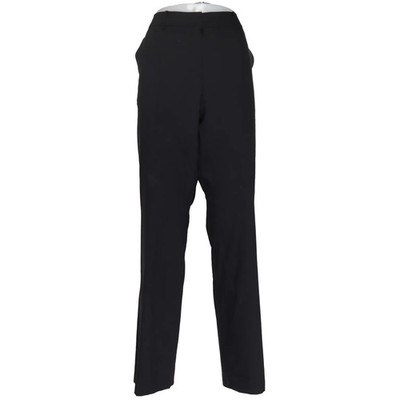 Laura Clement, Stoffhose, Größe: 44, Schwarz, Polyester/Wolle, Einfarbig #E7D