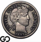 1897 Barber Dime