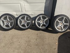 Porsche 997 987 Wheels 8x19 99736215603 OEM 19" Rim and Tire set of 4