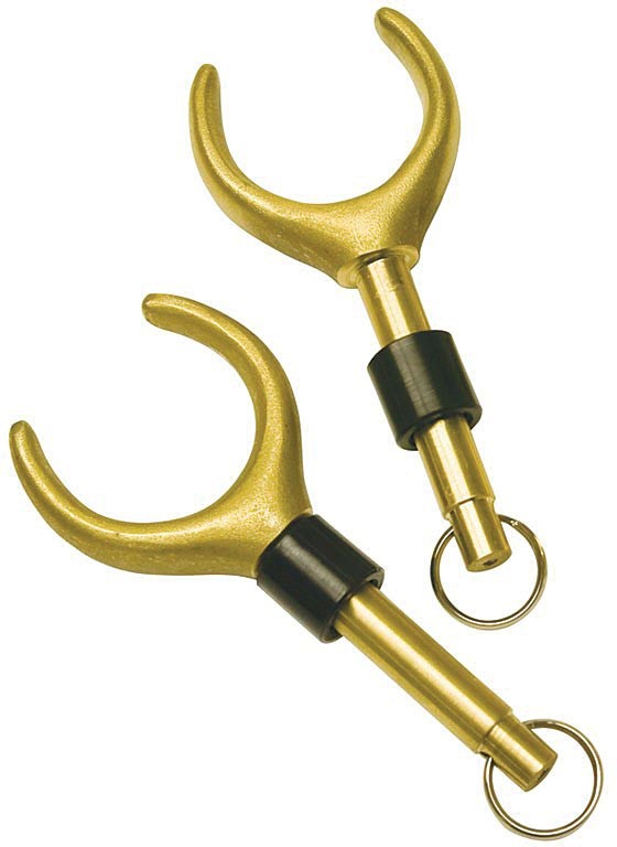 Aire Oar Locks Brass Oar Lock- Lg 2pk Paddle Accessories 26890₽