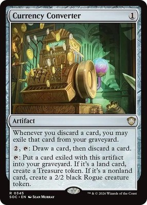 Currency Converter - SOC 0345 NM - MTG Magic