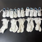Cabbage Patch Kids Dolls 1980s WHITE SHOES & SOCKS Lot Of 5 Pairs Vintage