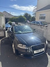Audi A3 TFSI S Line 1.8 Petrol 2011 Black Convertible Petrol Manual