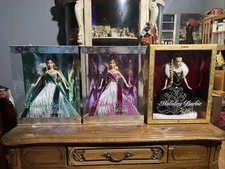 3 Mattle Holiday Barbie by Bob Mackie 2-2005 1-2006