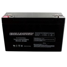 6v 12Ah Battery for Kids Ride on Cars Motorcycles toy 6 volt battery replacement